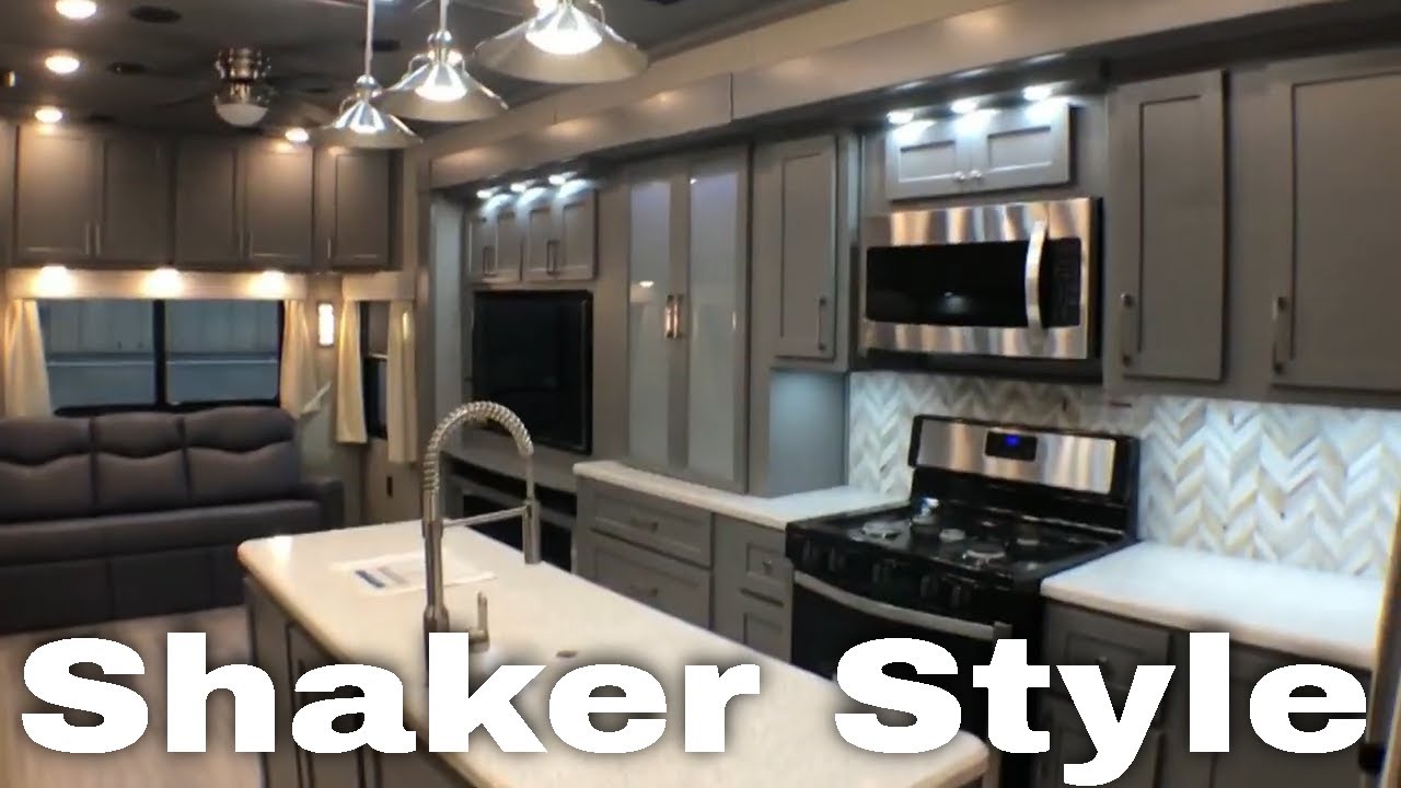 luxury 5th wheel cabinets